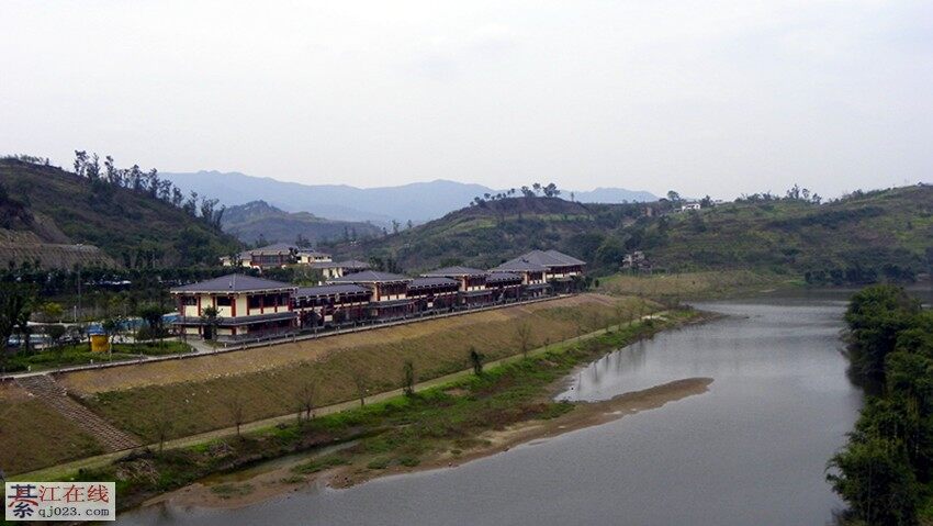 建设中的北碚十里温泉城