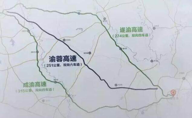 渝蓉高速(成安渝高速),编号g5013,是g50沪渝高速公路的联络线.