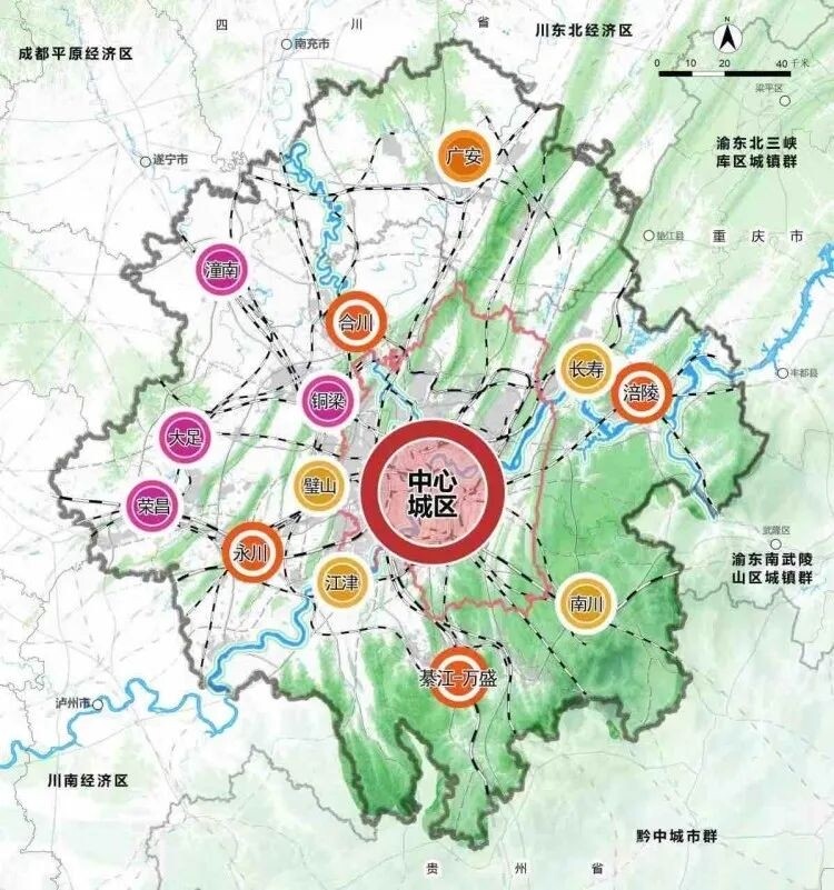 重庆都市圈发展规划正式出炉!綦江的机会来了